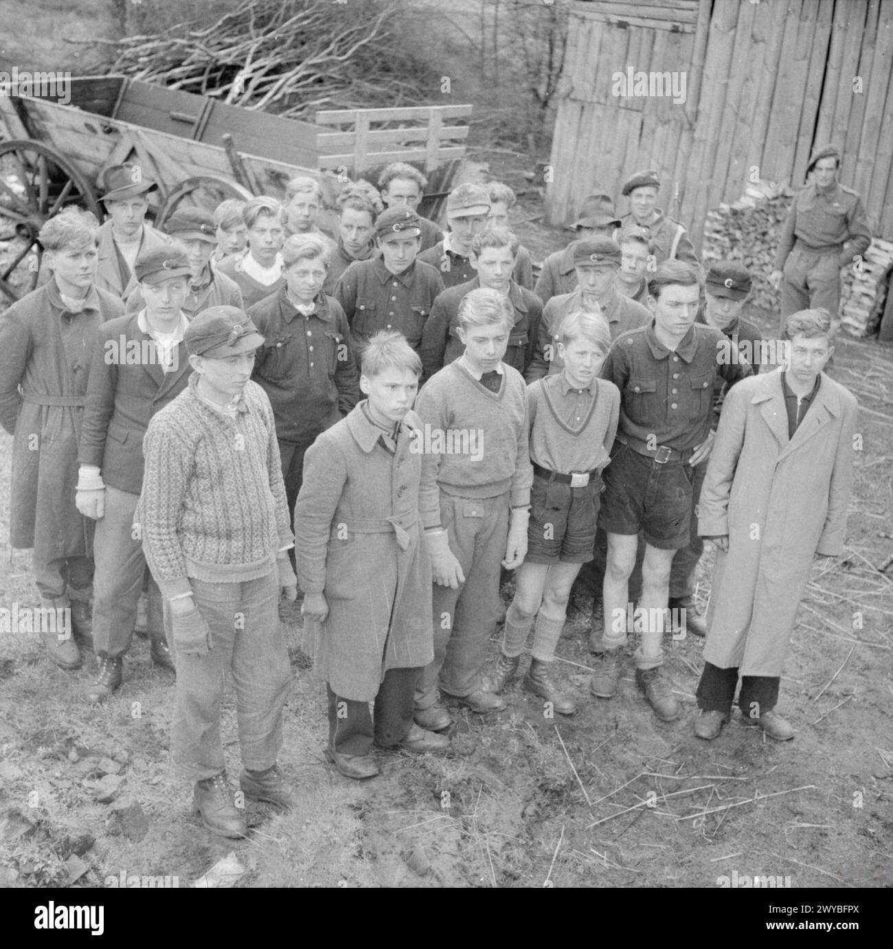 Hit Let Camp Hitler youth group hi-res stock photography and images - Alamy