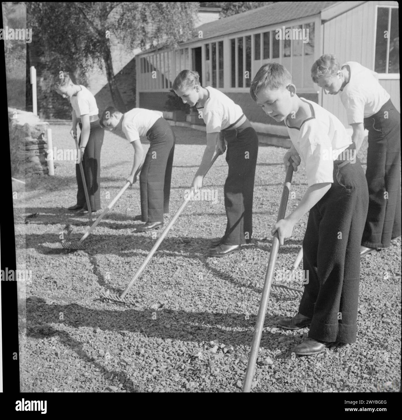 THEY LEARN TO BE SAILORS: SEA CADET TRAINING ON THE TRAINING SHIP HMS ...