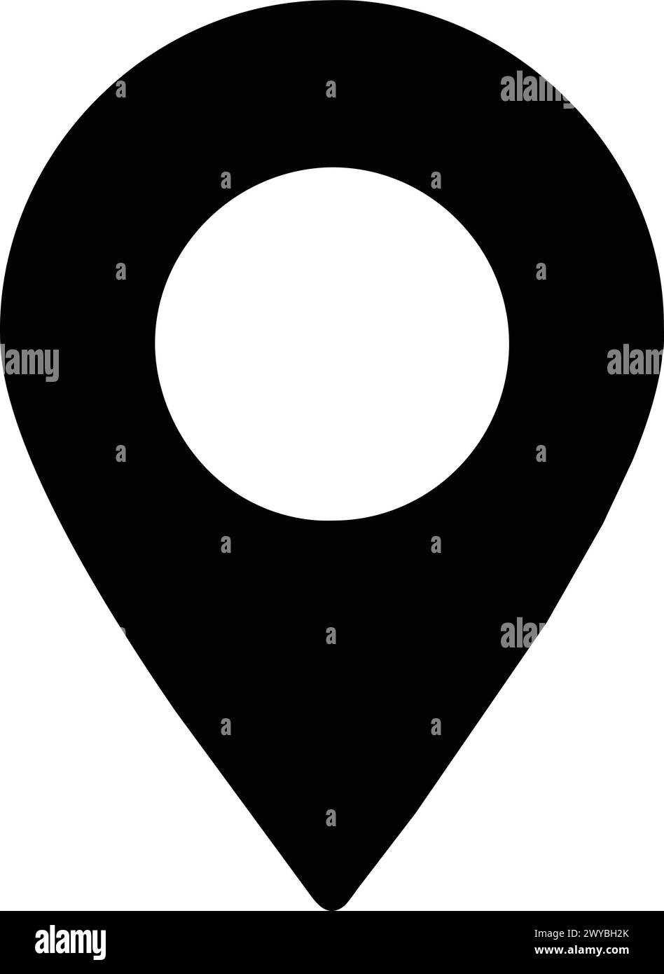 LOCATION ICON DESIGN ,GRAPHIC RESOURCE Stock Vector Image & Art - Alamy