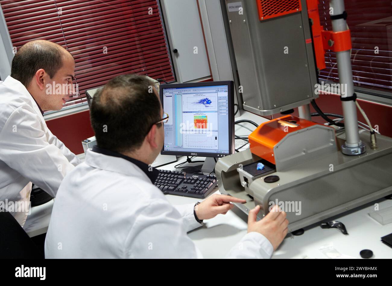 Analysis of hyperspectral imaging data in the infrared range, Tecnalia ...