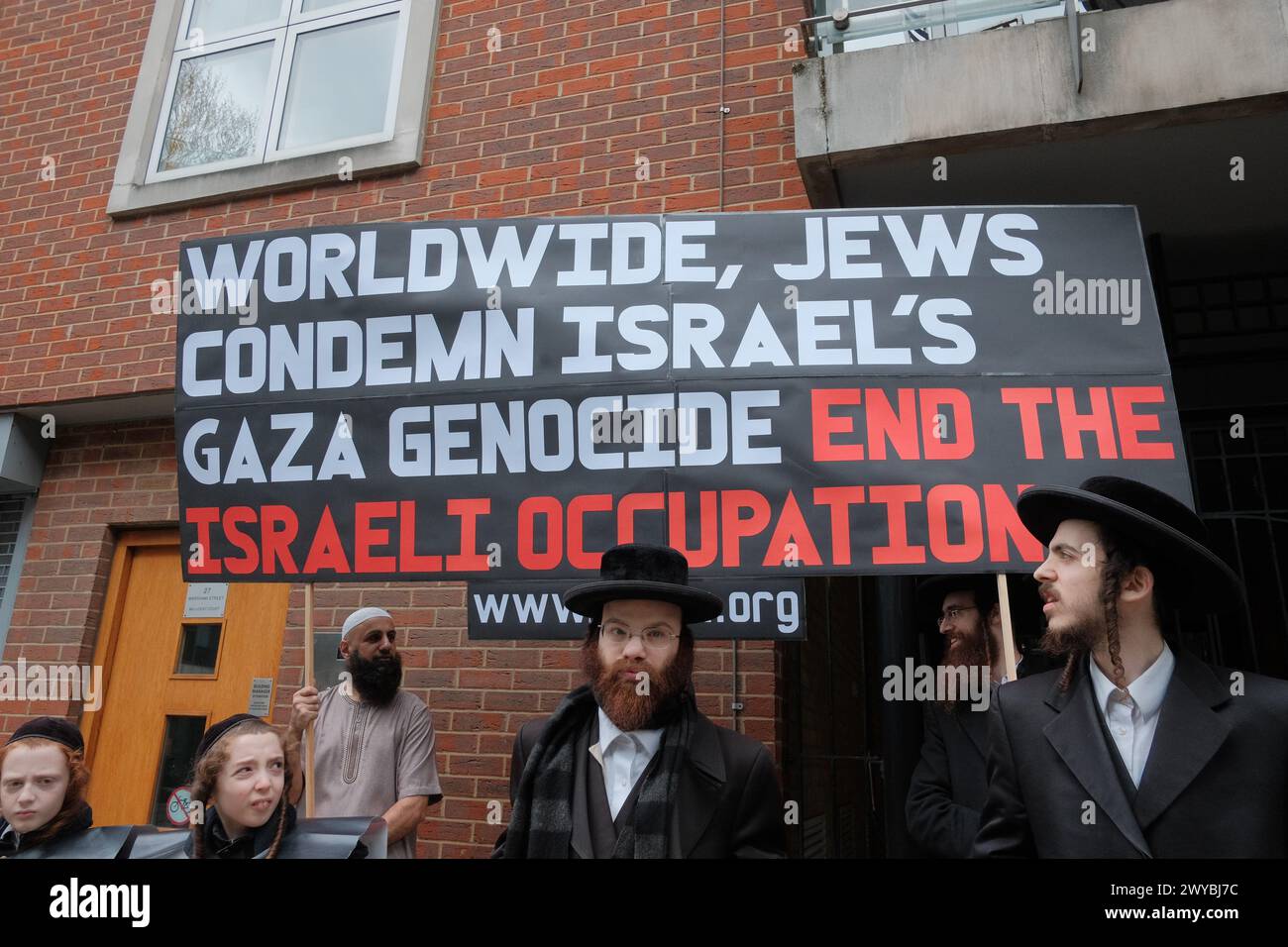 London, England, UK. 5th Apr, 2024. Activists converge on central ...