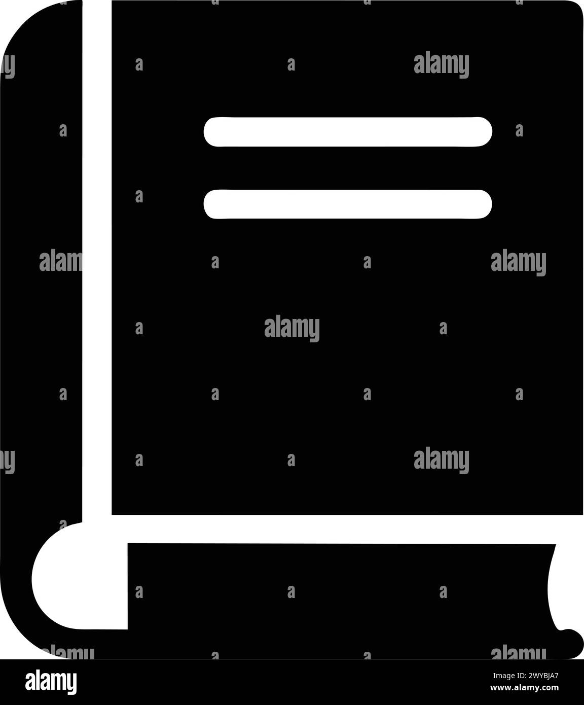BOOK ICON DESIGN ,GRAPHIC RESOURCE Stock Vector