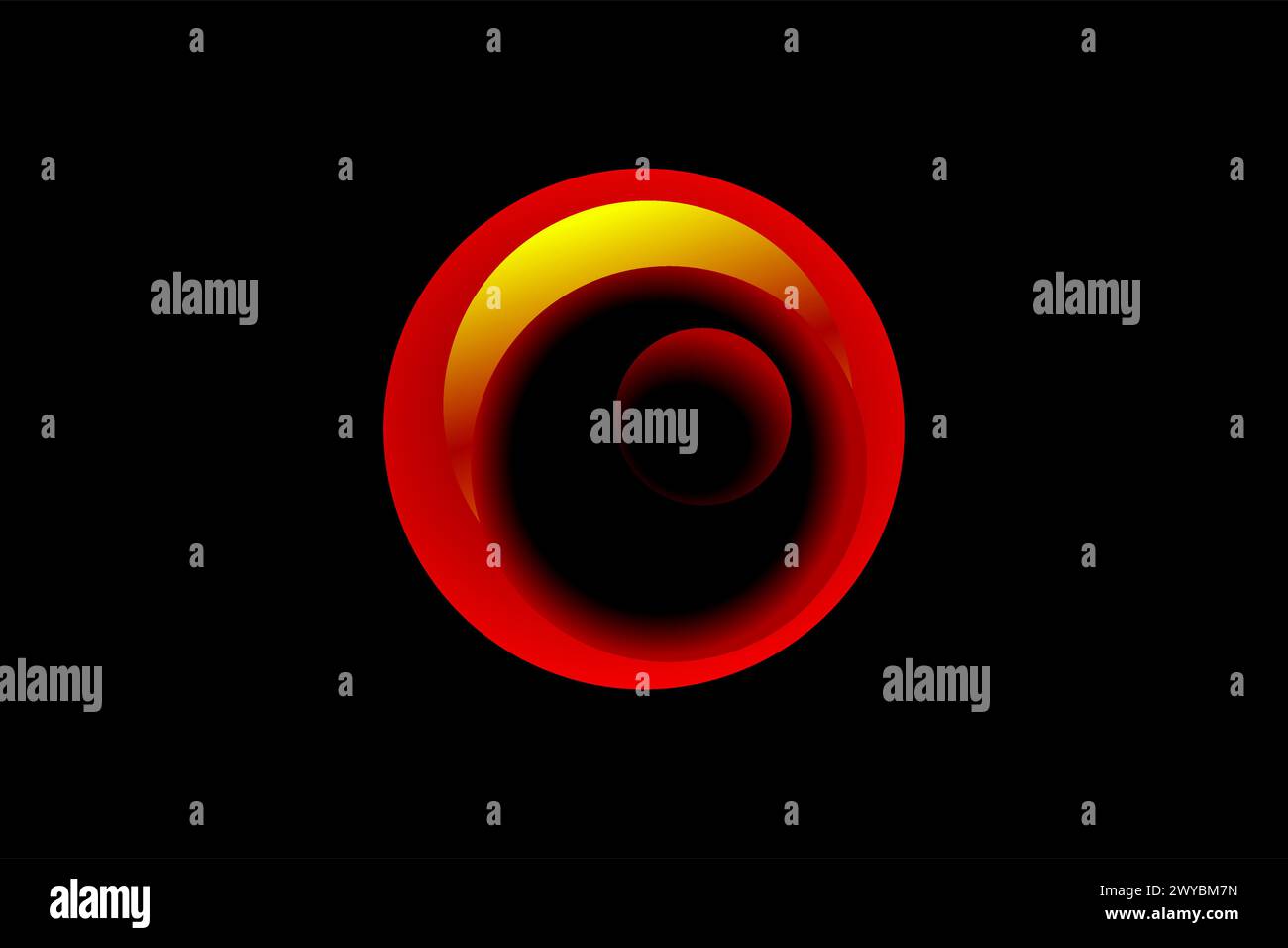 Messier 87 also known as Virgo A or NGC 4486 super elliptical galaxy located in the constellation Virgo that contain trillions of stars, Charles messi Stock Vector