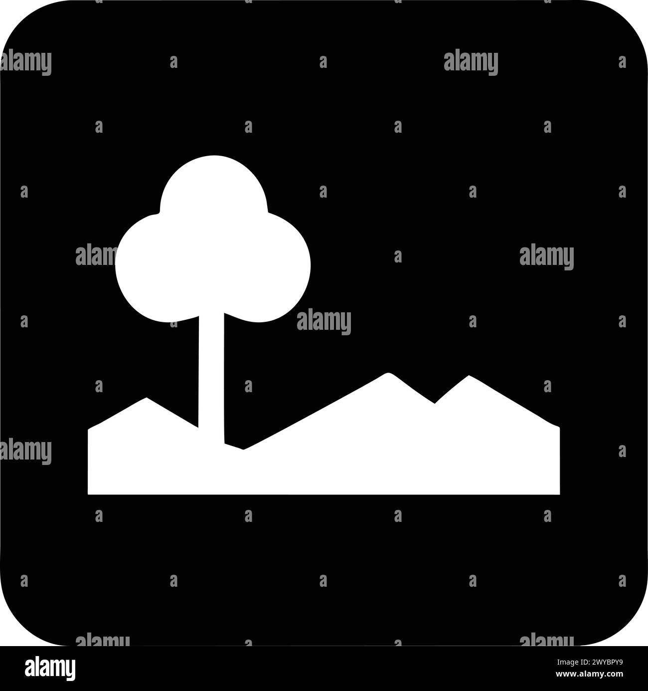 PARK ICON DESIGN ,GRAPHIC RESOURCE Stock Vector