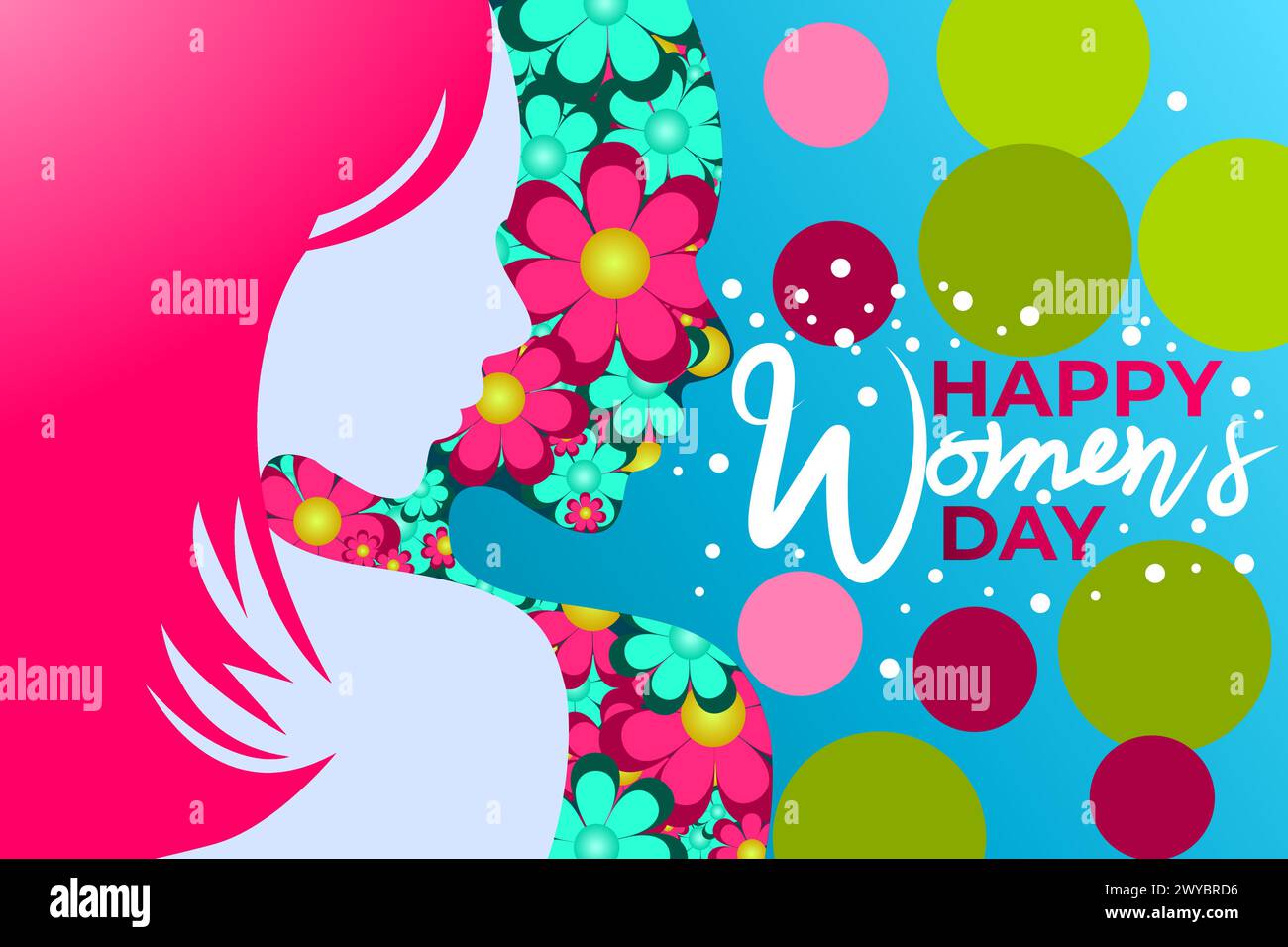 Happy Womens Day 8th March Floral Greeting Card International Womens Day Greeting Card Happy 7320