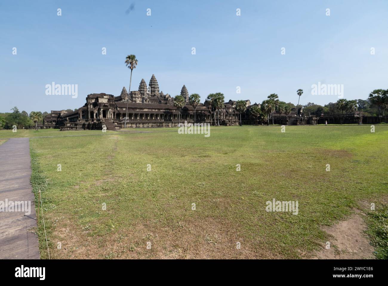 angkor wat, the most famous archeological site, Cambodia Stock Photo