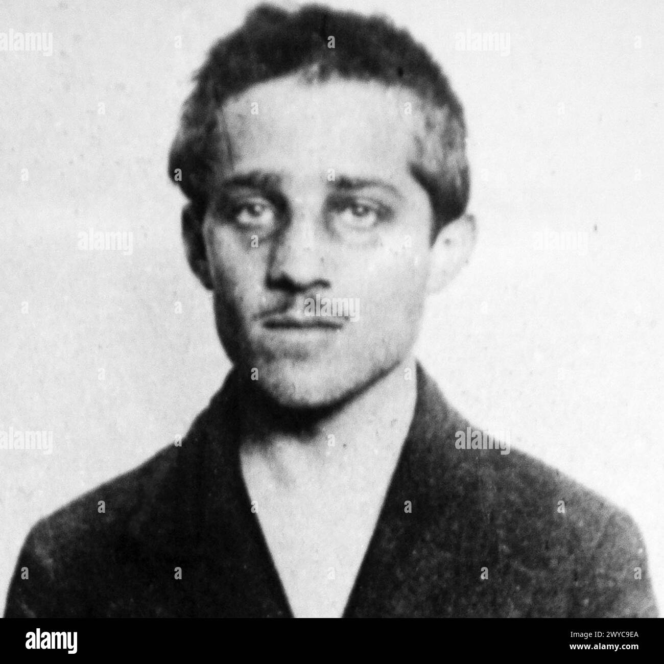 GAVRILO PRINCIP (1894-1918) Bosnian Serb who assassinated Archduke Franz Ferdinand and his wife in Sarajevo on 28 june 1914. Stock Photo