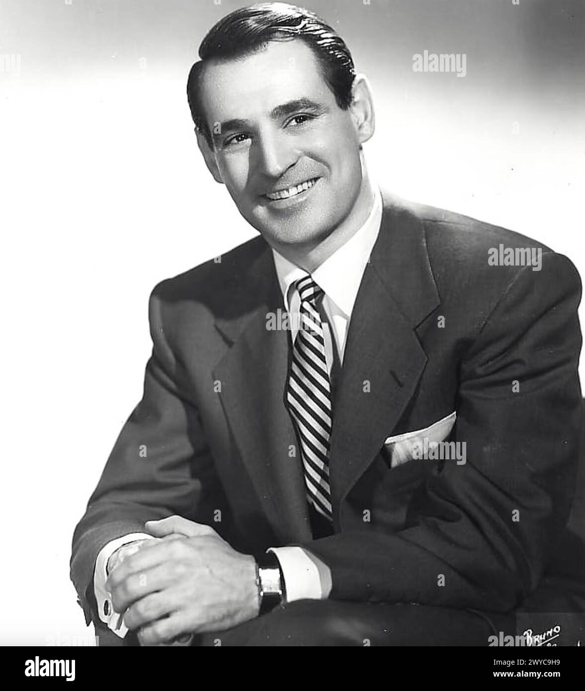 RAY ANTHONY  American bandleader in 1950 Stock Photo