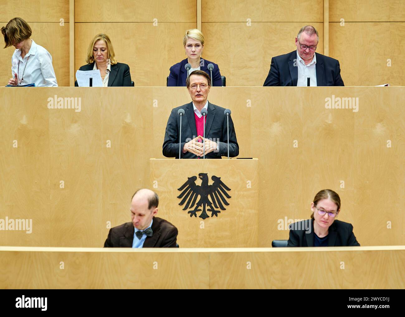 Karl Lauterbach Cannabis Gesetz Deutschland, Berlin, 22.03.2024