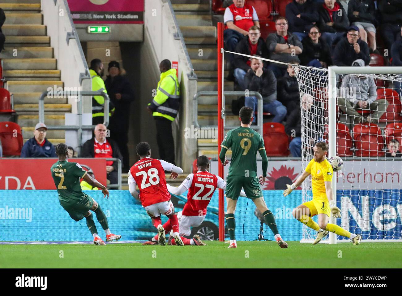 Millwall v Plymouth Argyle, London, UK - 27 April 2024 Bali Mumba