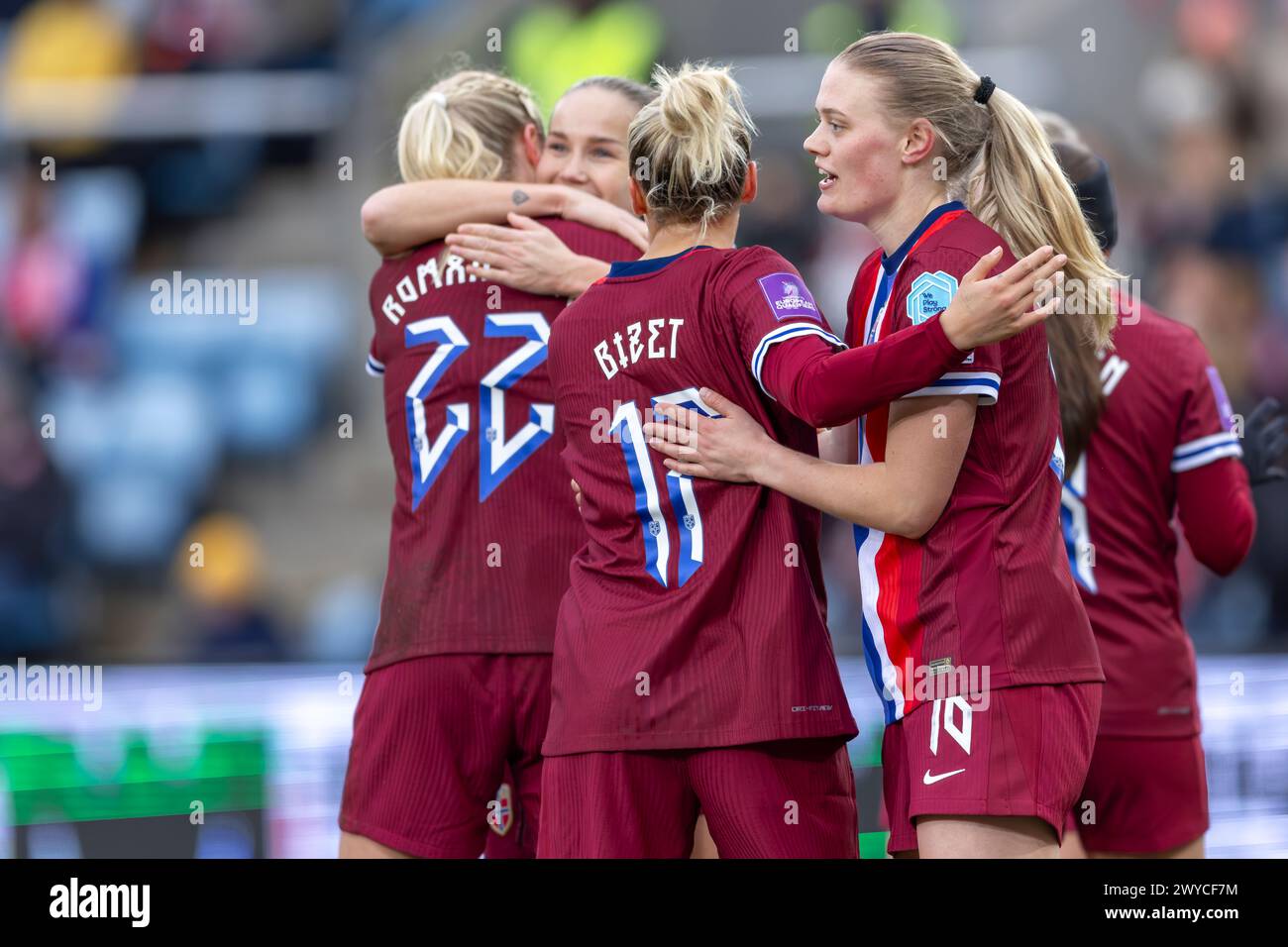 Norway Womens National Football Team Hi-res Stock Photography And ...