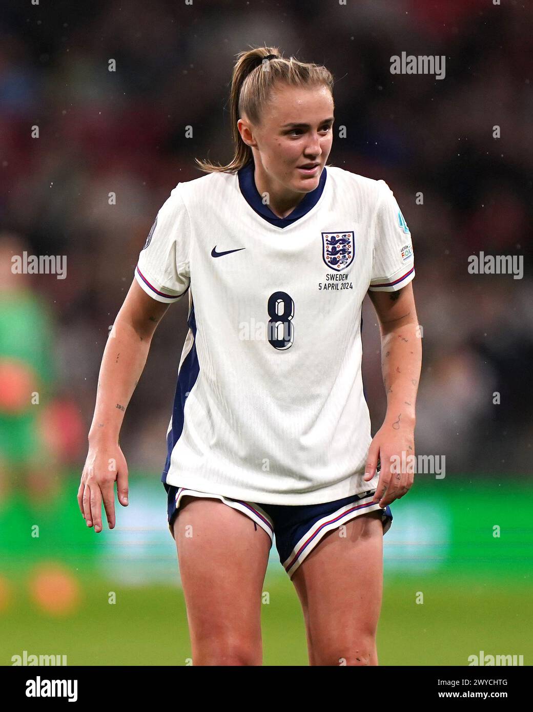 England's Stanway in action during the UEFA Women's Euro 2025