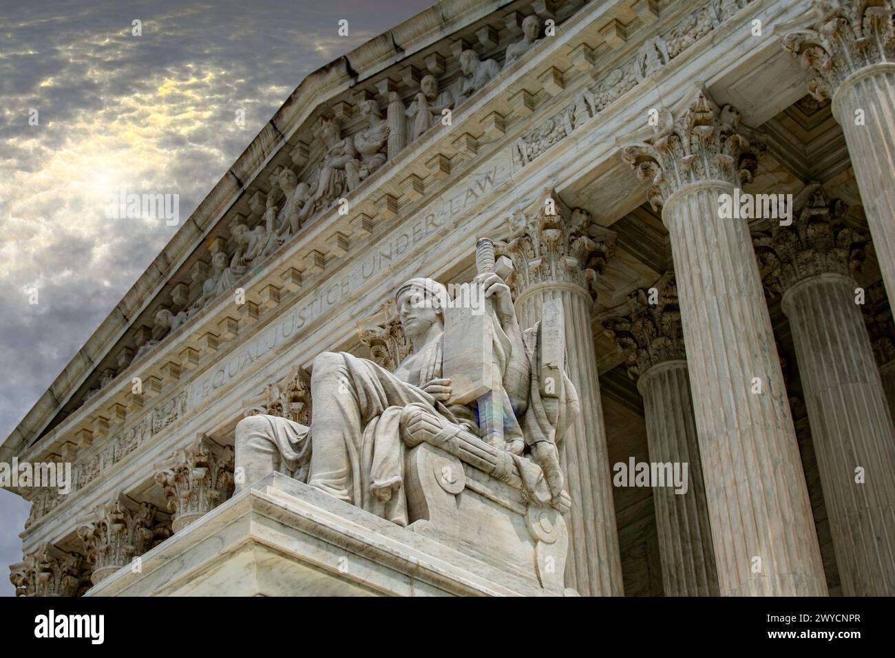 Justice United States Supreme Court Ruling Stock Photo Alamy