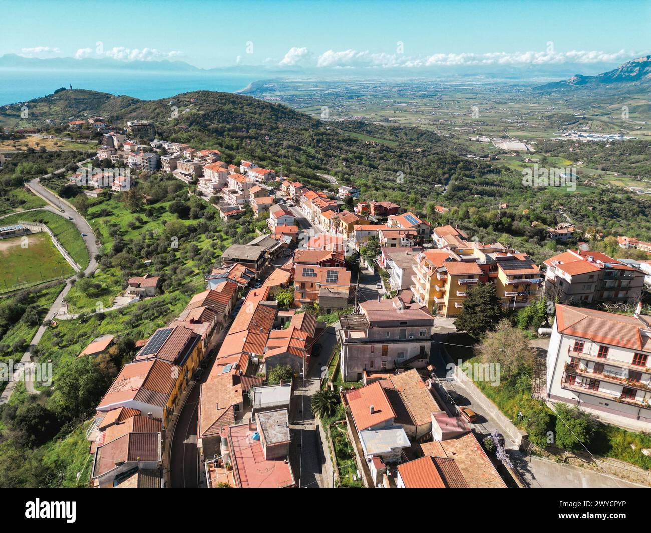 Ogliastro Cilento: Breathtaking Aerial Perspective of an Enchanting ...