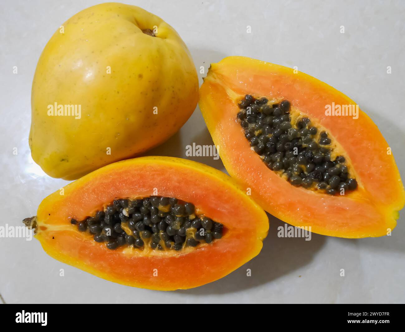 Ripe Papaya Stock Photo