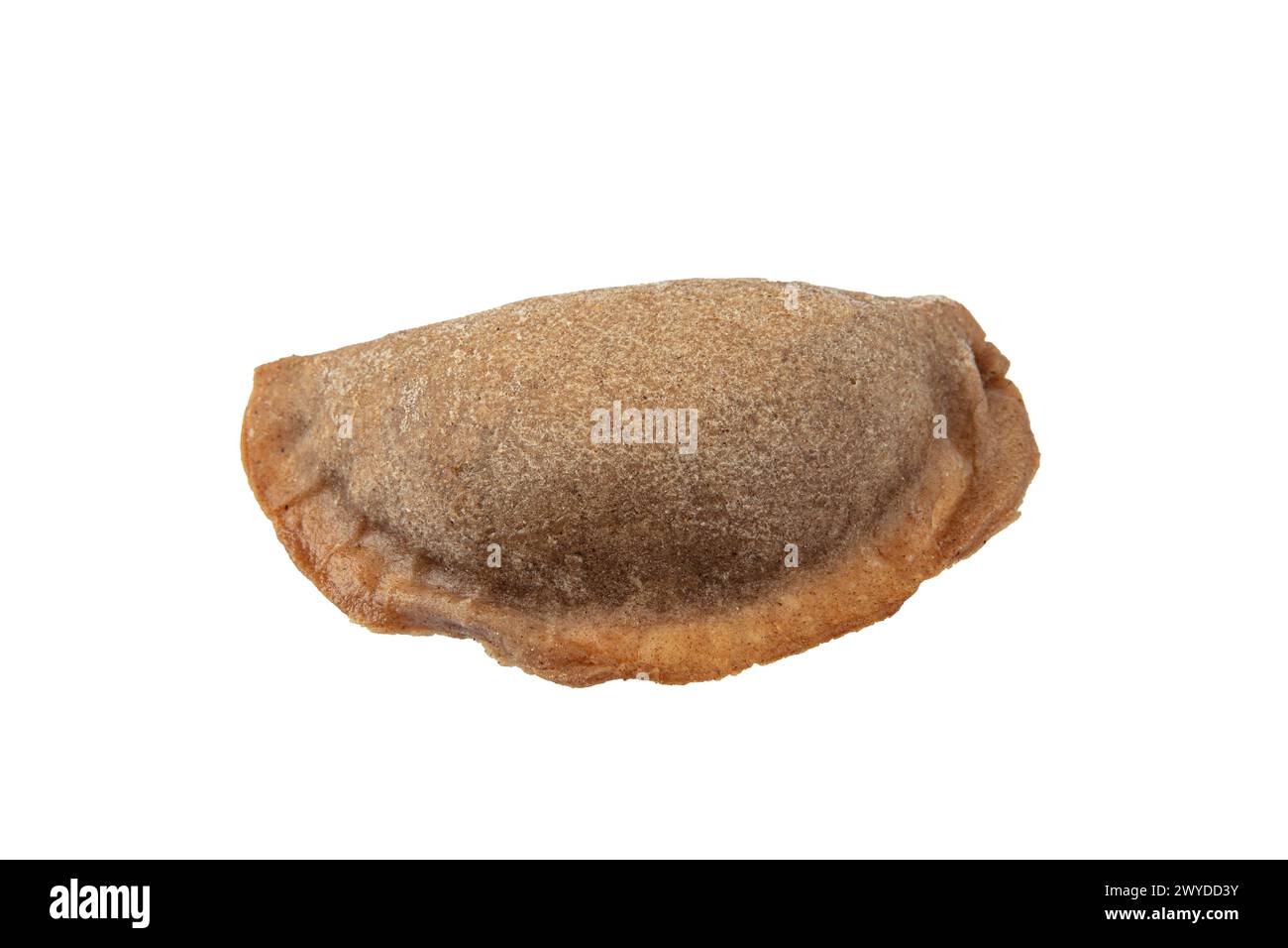 Leek pastry made from buckwheat flour. Homemade savory hand pies