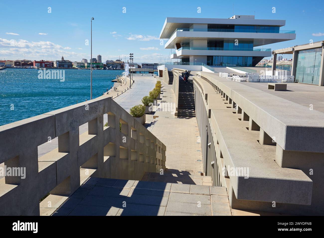 America's Cup Pavilion. Veles e Vents building by David Chipperfield ...