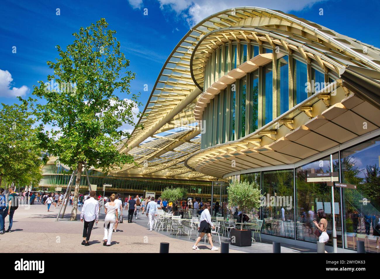 Forum des Halles, the Canopy (2016) designed by architects Patrick ...