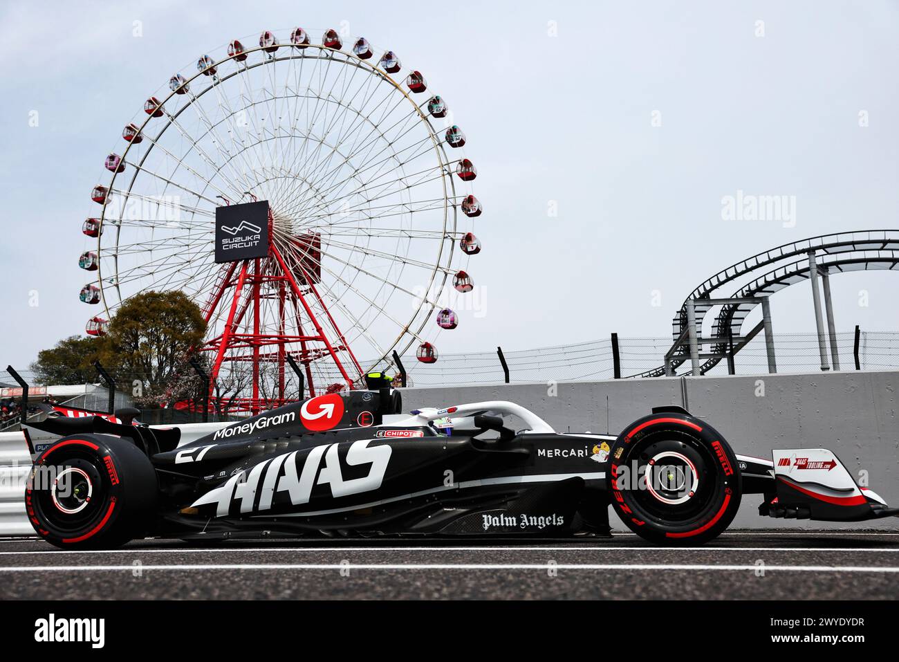 Suzuka Circuit, 6 April 2024: Nico Hulkenberg (GER) of the Haas F1