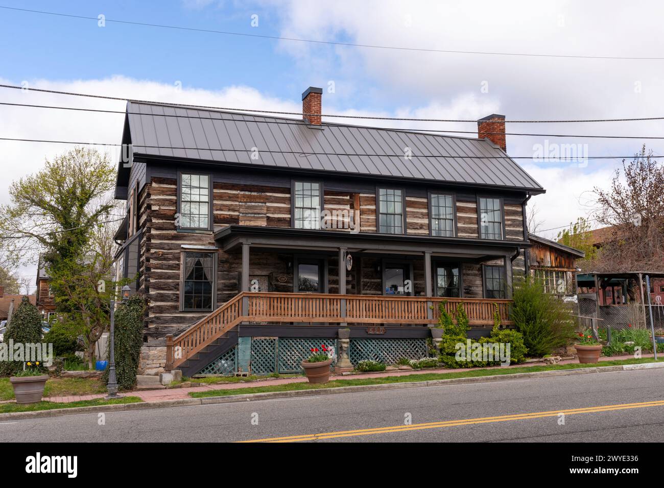 Scenes from historic Wytheville, Virginia Stock Photo Alamy