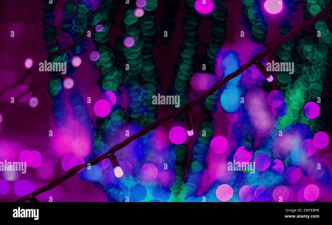 Abstract Light Bokeh As Background Stock Photo - Alamy