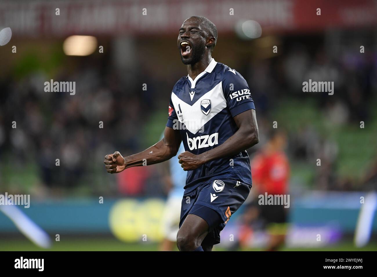 Geria goal celebration hi-res stock photography and images - Alamy