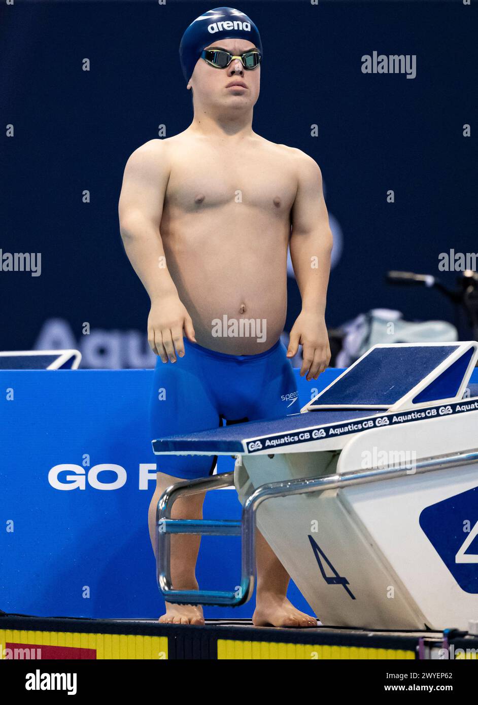 The speedo aquatics gb swimming championships 2025 day 5 hires stock