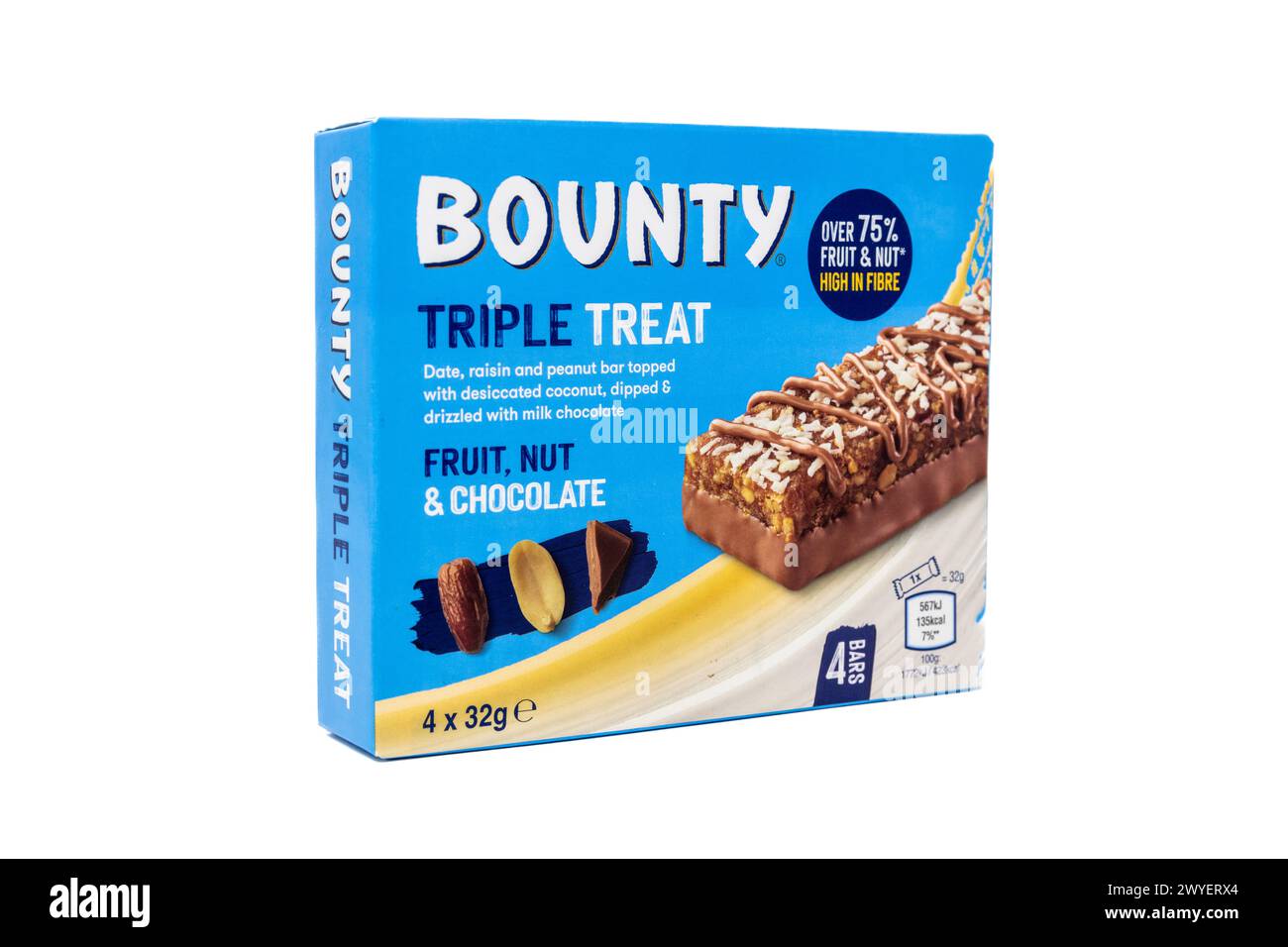 Mars Bounty Triple Treat Fruit Nut & Chocolate Bars Multipack Stock