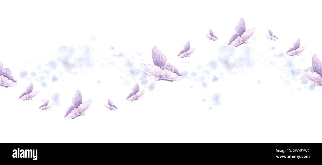Purple Butterfly Border Clipart purple-butterfly-border-clipart