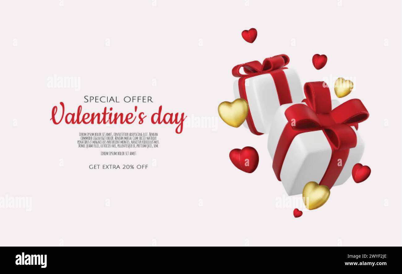 Aperturee Valentines Day Dense Gifts Box Bear Room Set Backdrop main image 1