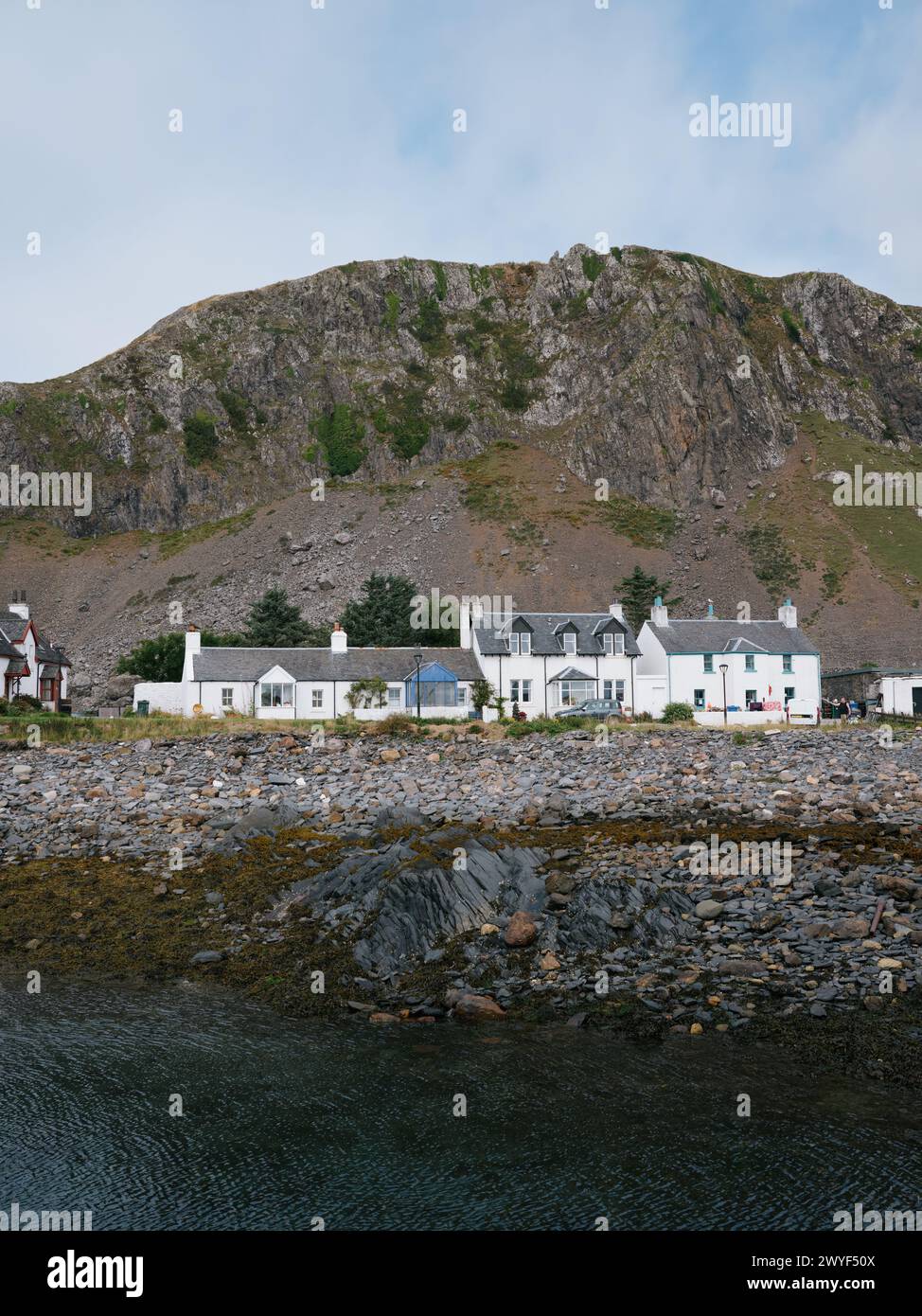 Easdale one of the Slate Islands, in the Firth of Lorn, Argyll and Bute, Scotland UK Stock Photo