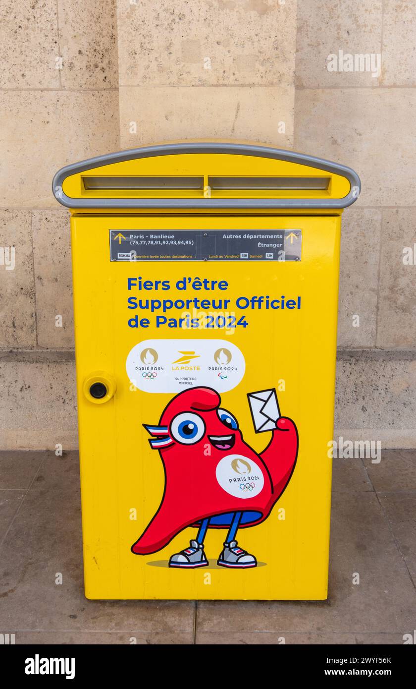Paris olympic games 2024 mascot hires stock photography and images Alamy