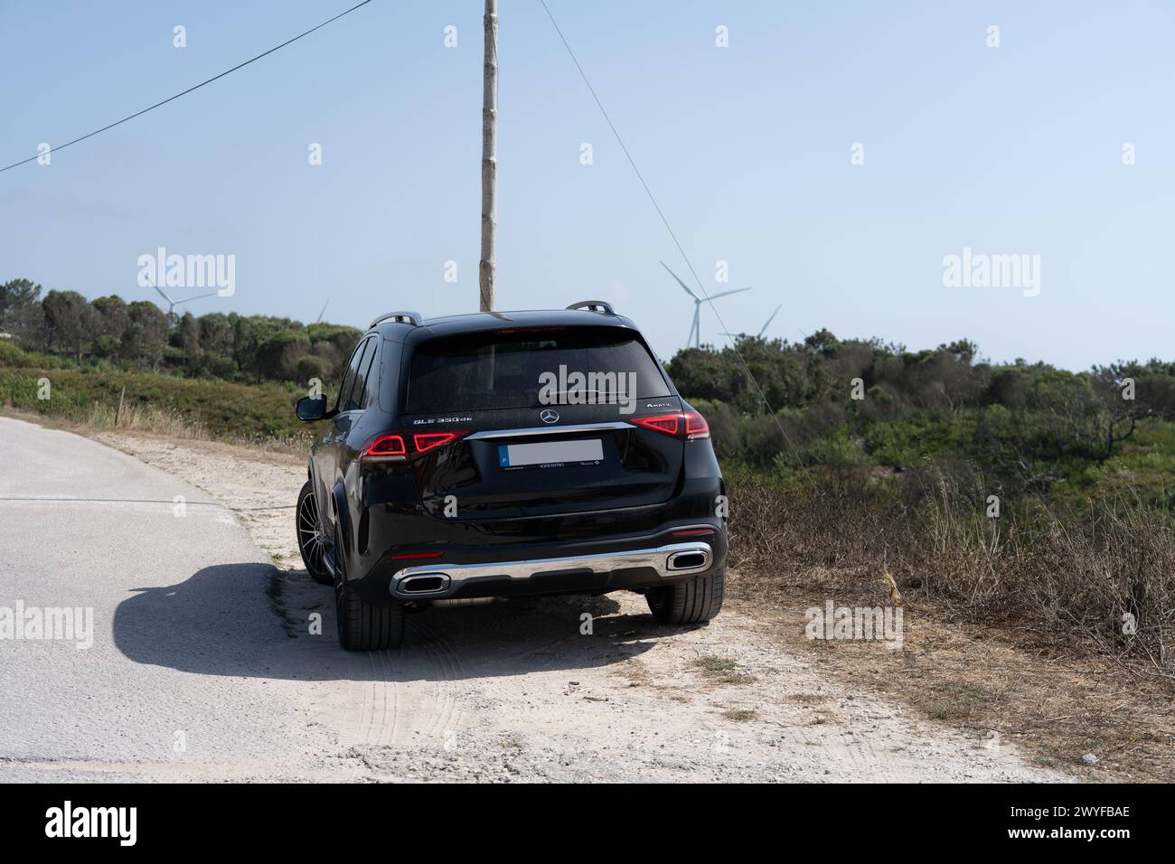 Mercedes GLE. A family luxury SUV from Mercedes Benz Stock Photo - Alamy