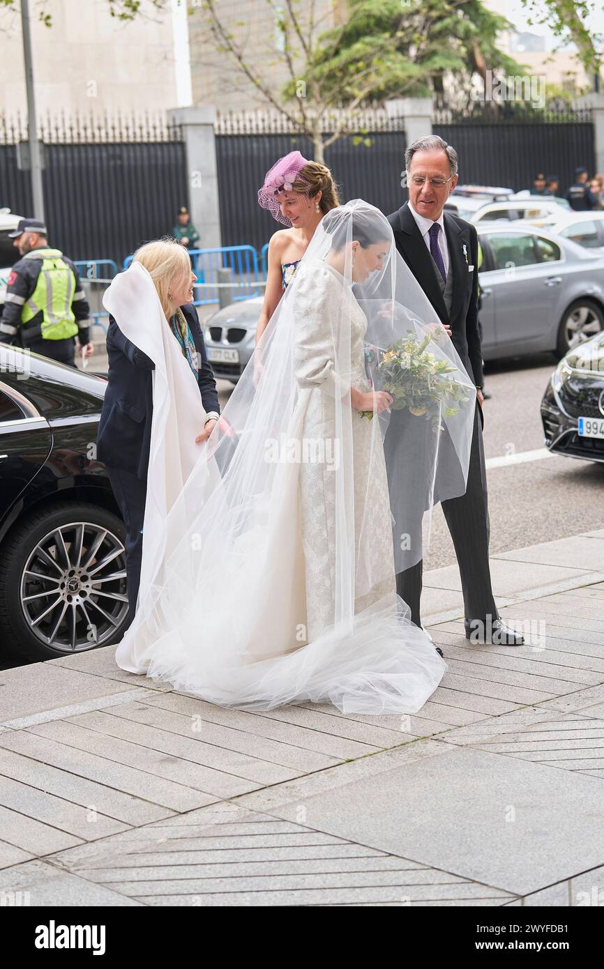 April 6, 2024, Madrid, Madrid, Spain Teresa Urquijo, Victoria Lopez