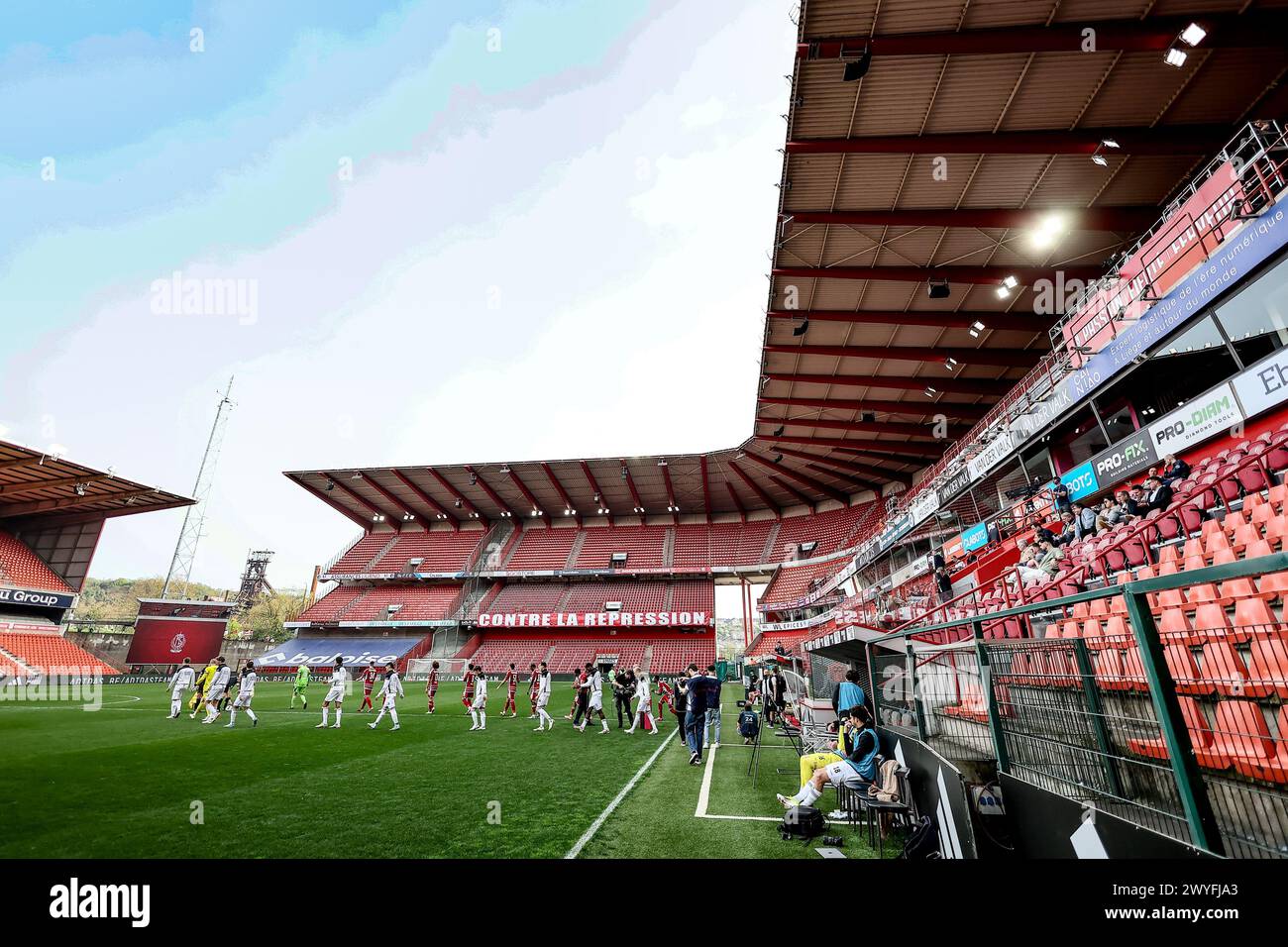 Illustration picture shows a soccer match between Standard de Liege and