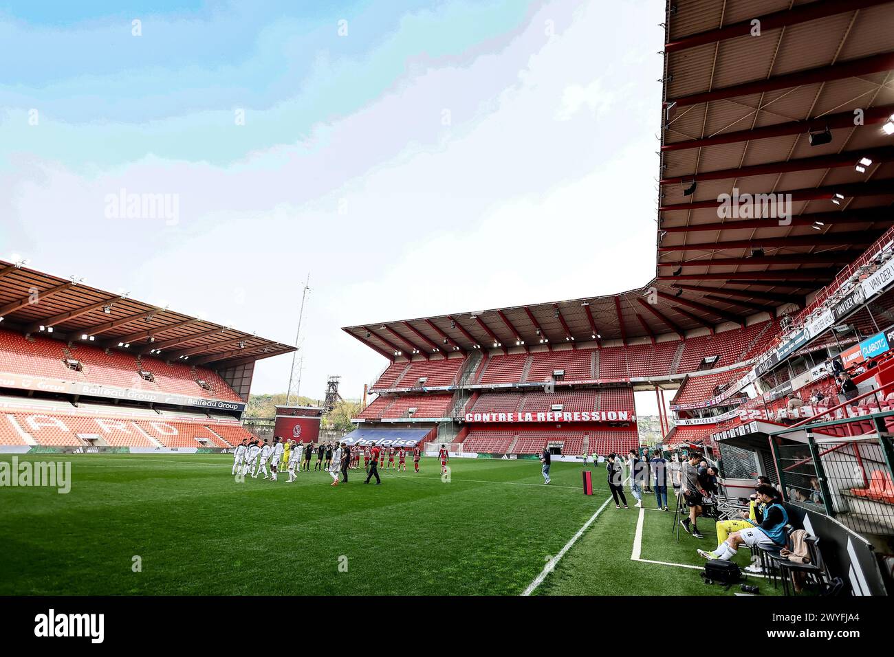 Illustration picture shows a soccer match between Standard de Liege and