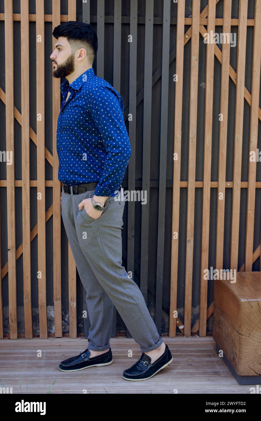 Someone Making A Step Successful asian businessman standing, making step Stock Photo - Alamy
