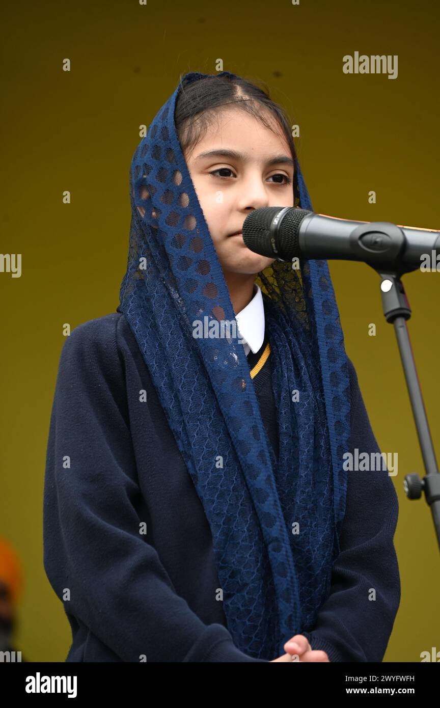 London, UK. 6th Apr, 2025. Thousands attended the celebration of the