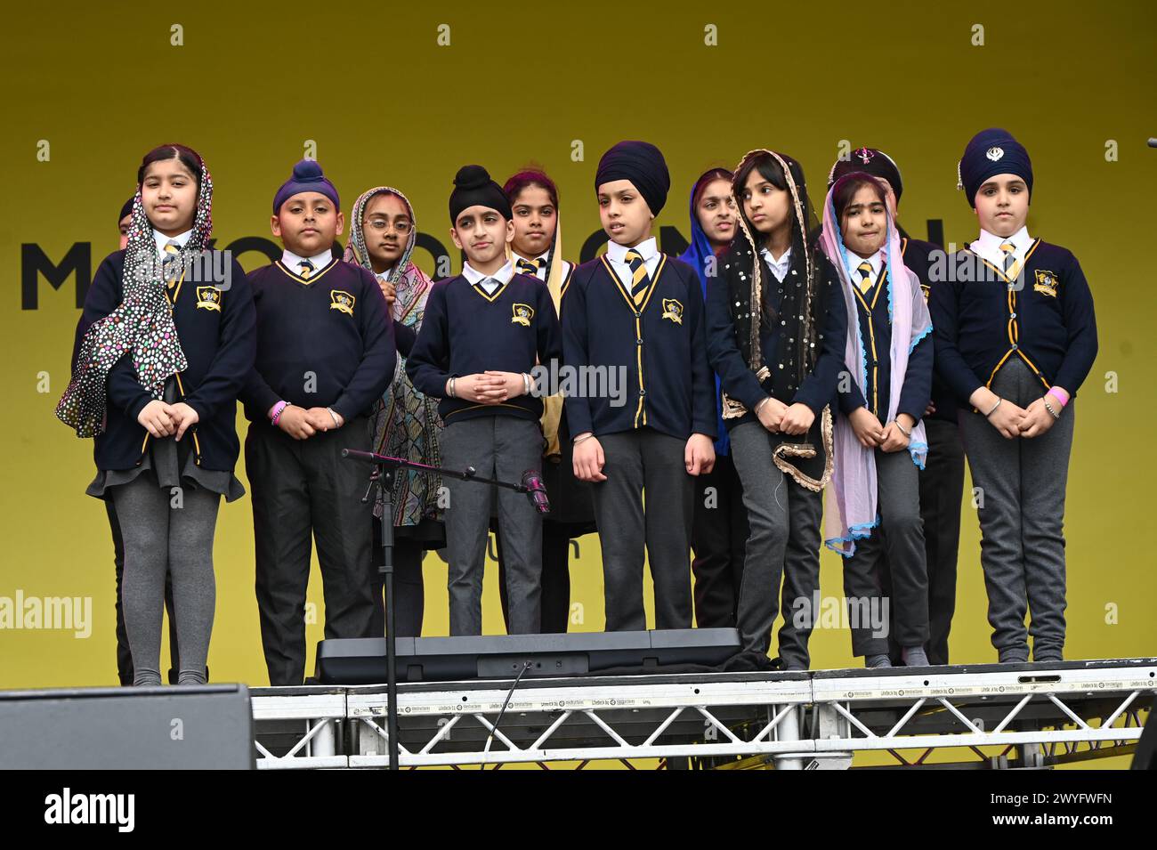 London, UK. 6th Apr, 2024. Thousands attended the celebration of the