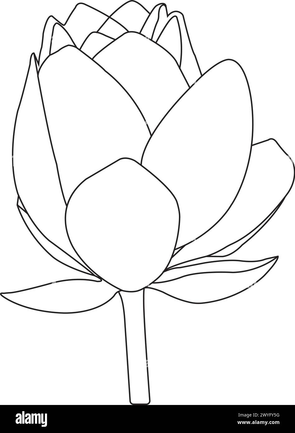Lotus flower icon vector illustration symbol design Stock Vector Image ...