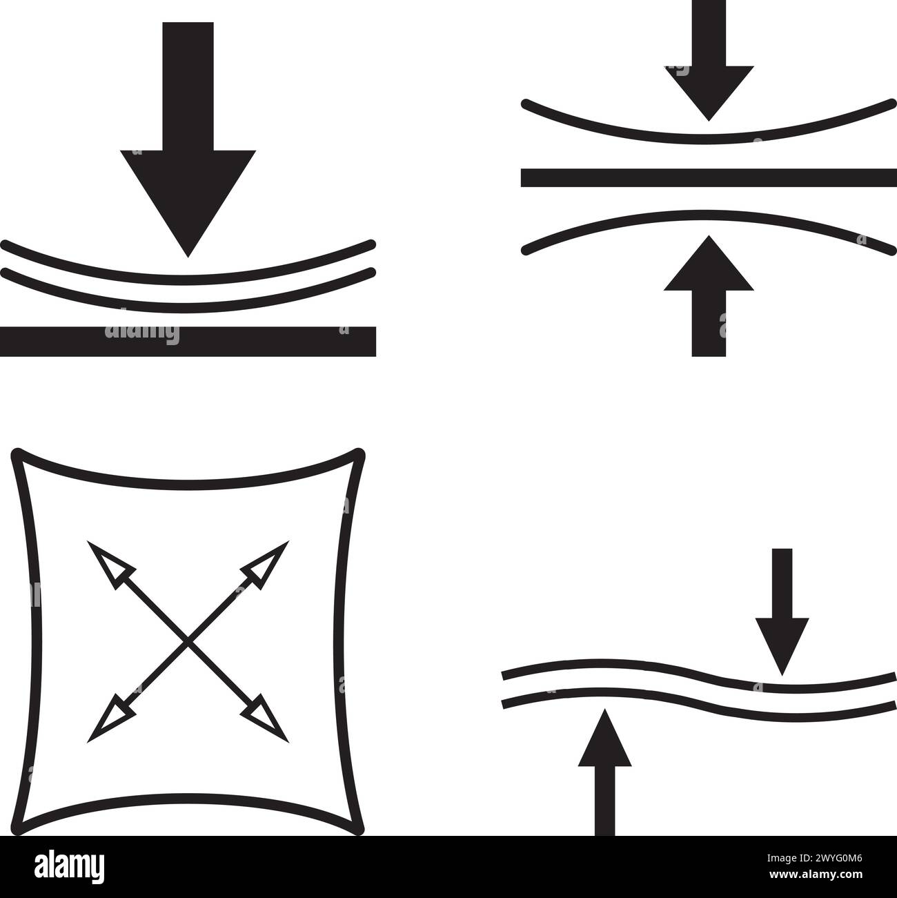 Elastic icon vector illustration symbol design Stock Vector