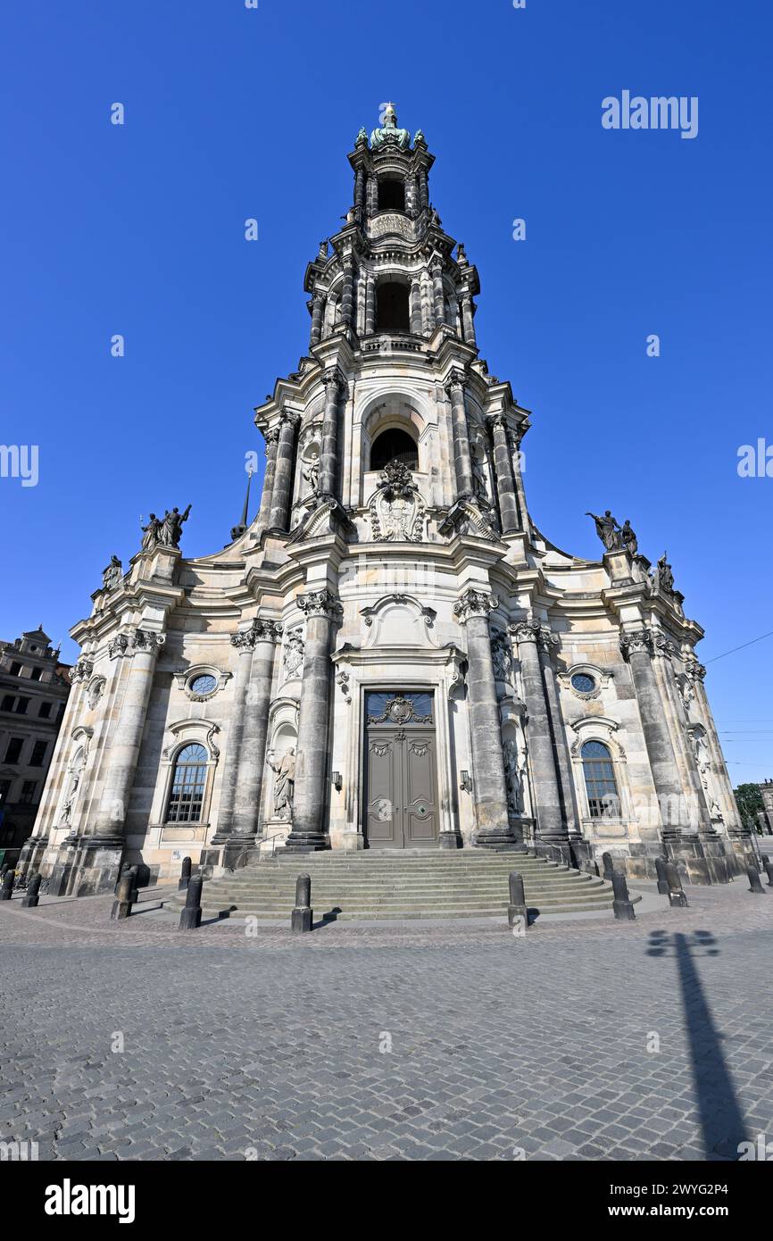 Trinitatis Dresden Cathedral of the Holy Trinity or Hofkirche (Kathedrale ...