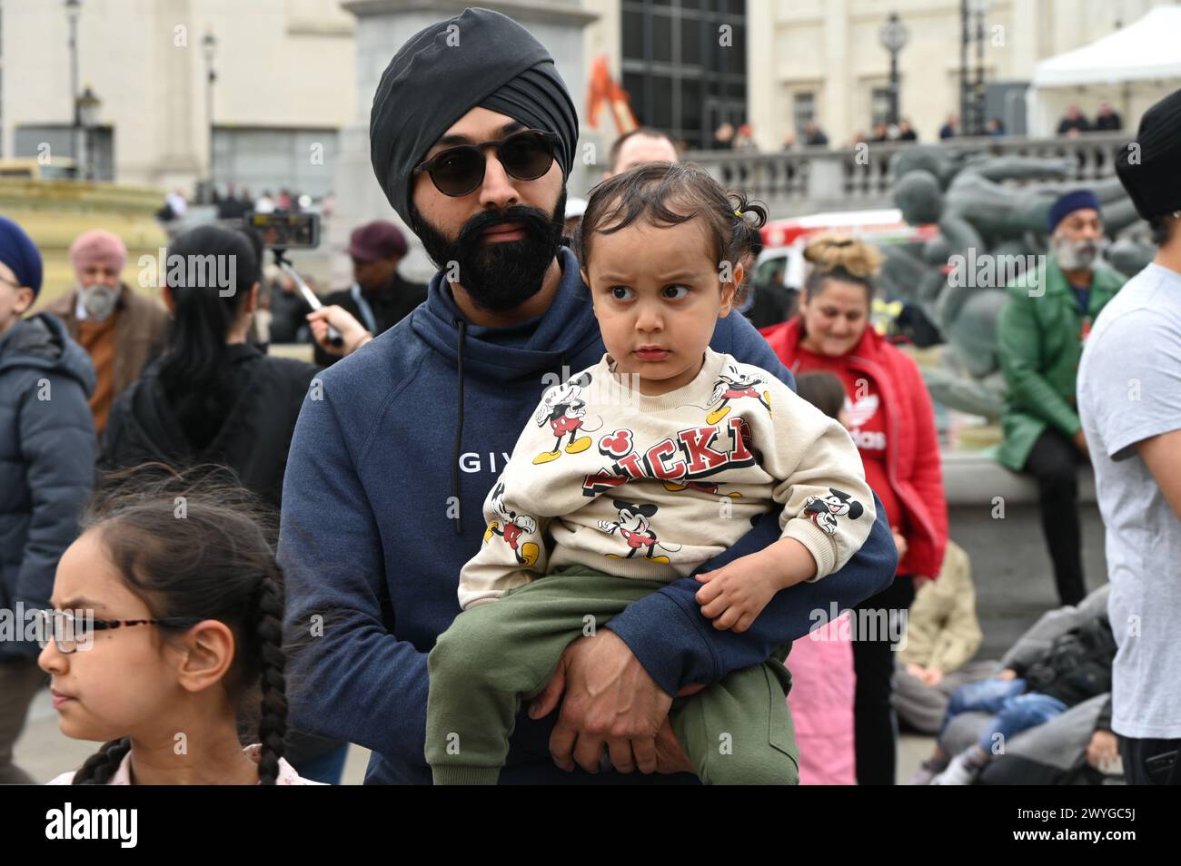 London, UK. 6th Apr, 2024. Thousands attended the celebration of the
