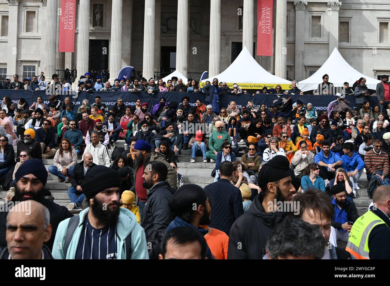 London, UK. 6th Apr, 2024. Thousands attended the celebration of the