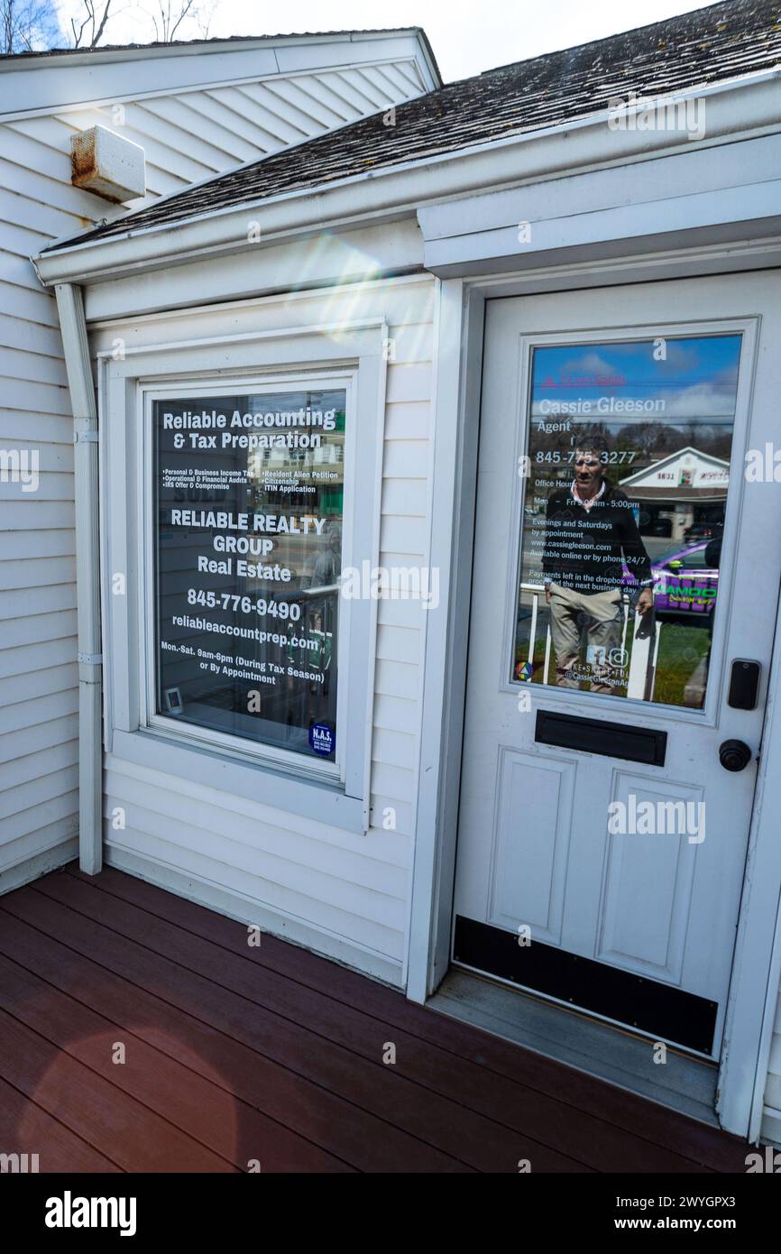 Middletown, NY, USA. 6th Apr, 2024. Atmosphere, exterior at the Tax