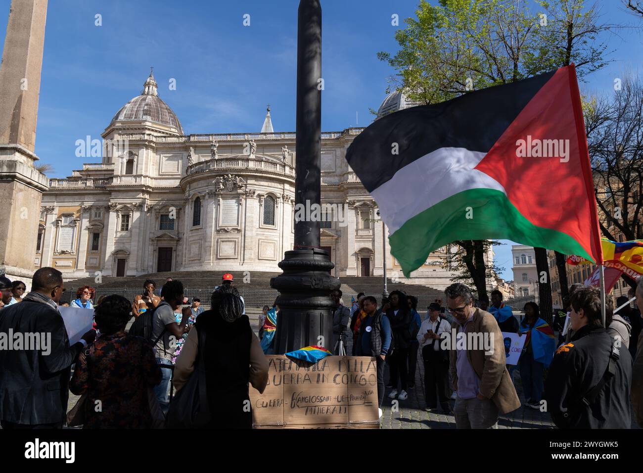 Congo palestine flag hi-res stock photography and images - Alamy