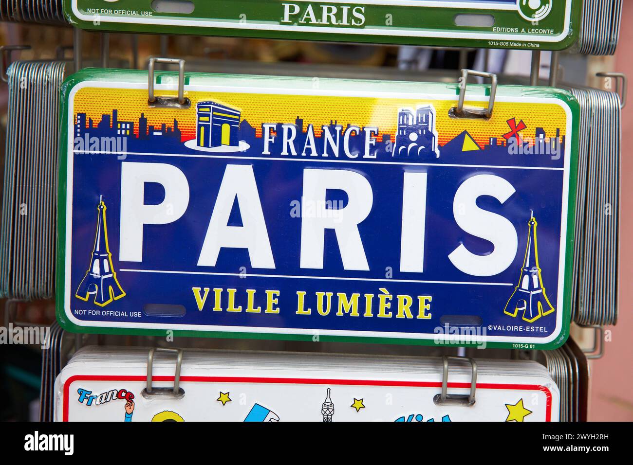 Plateau Souvenir France Paris – Décoration De Service, Neuf
