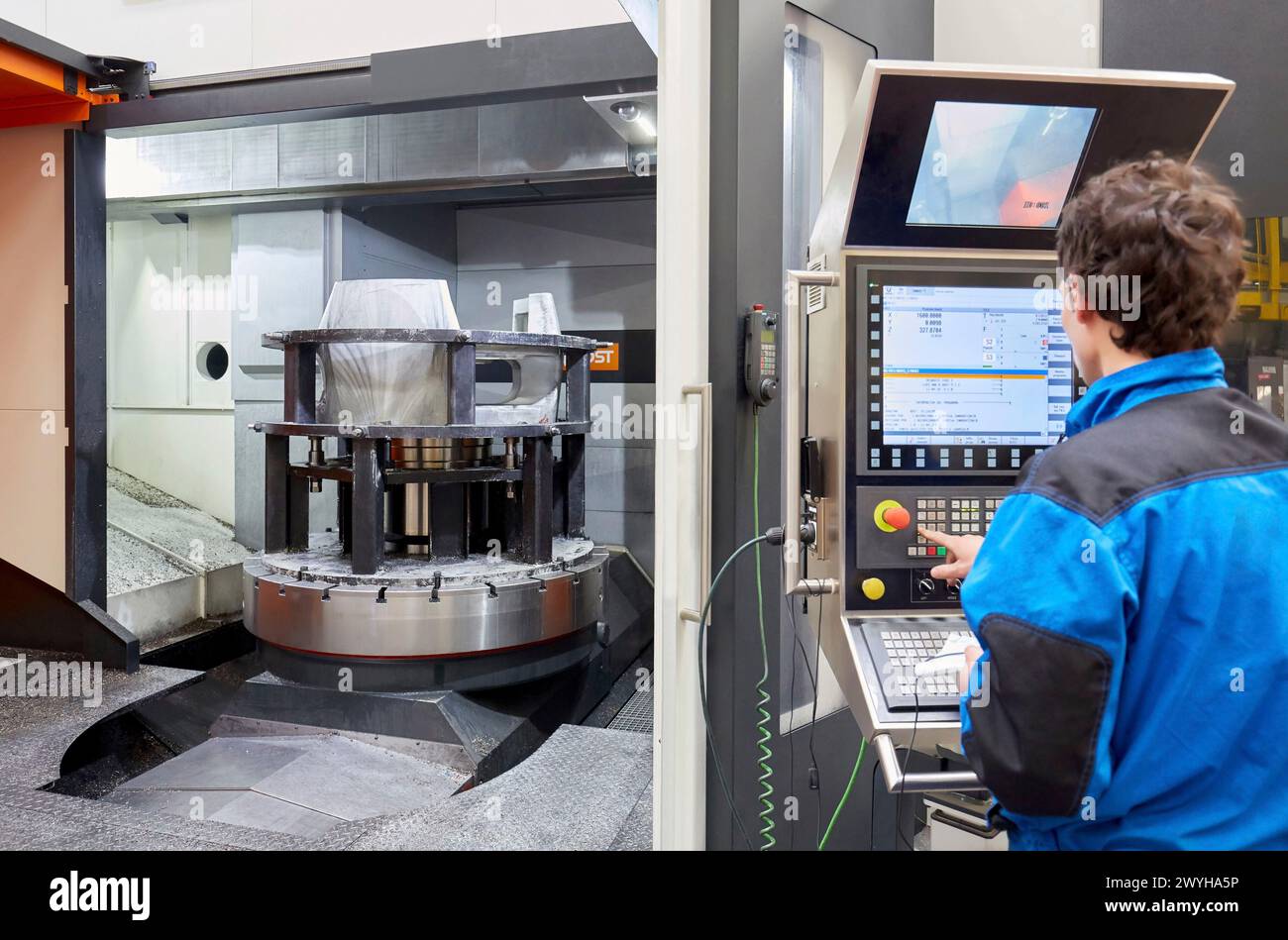 Machining Center. CNC. Vertical lathe. Machine Tools Company. Gipuzkoa