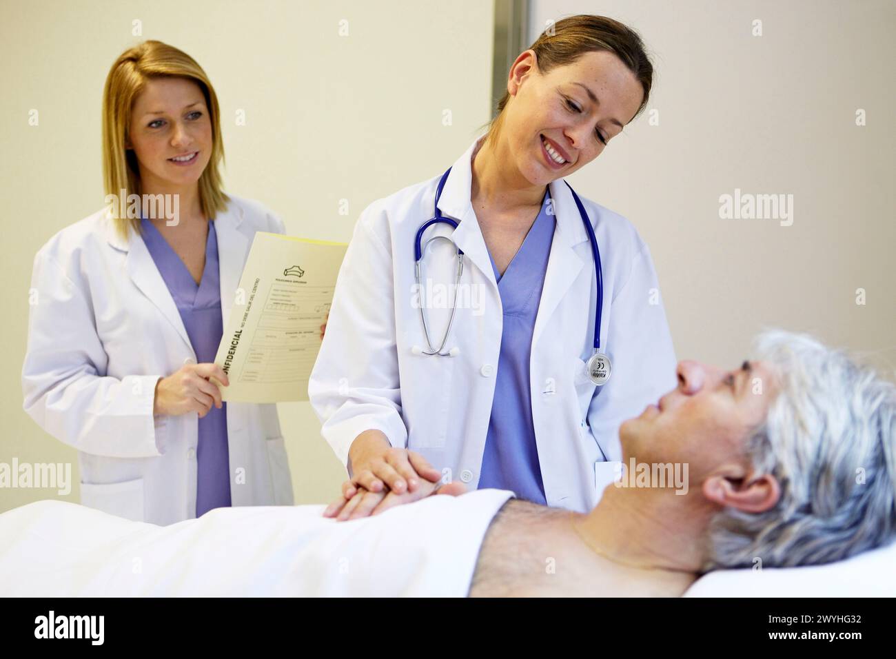 1950s hospital nurses patient hi-res stock photography and images - Alamy
