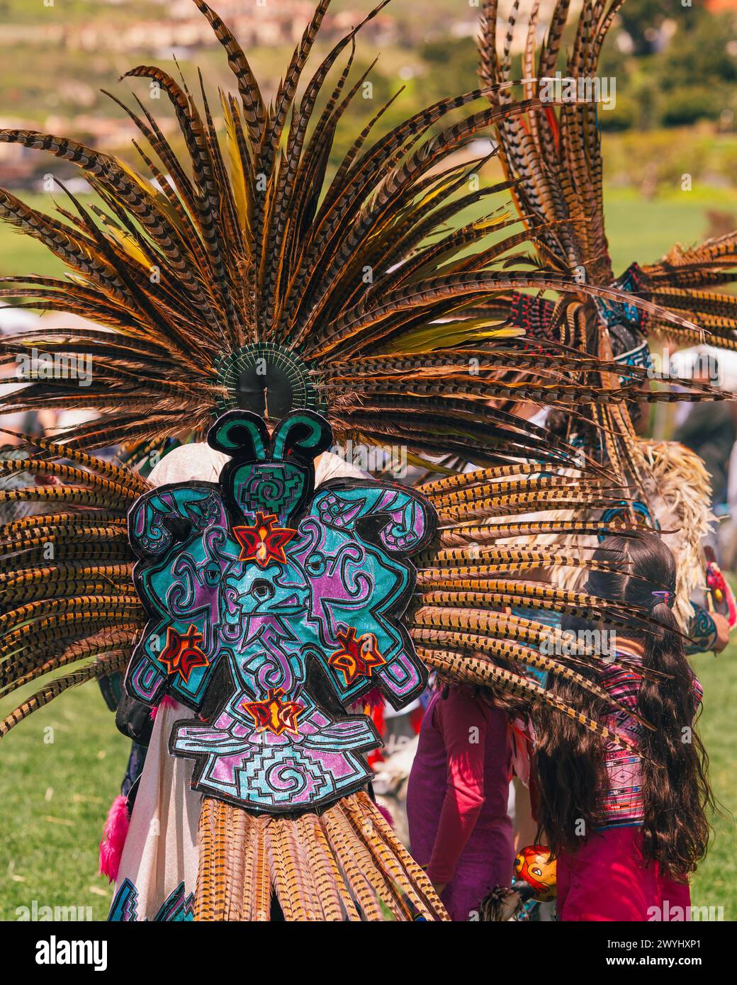 Malibu, California. April 6, 2024. Pow Wow. Traditional Native
